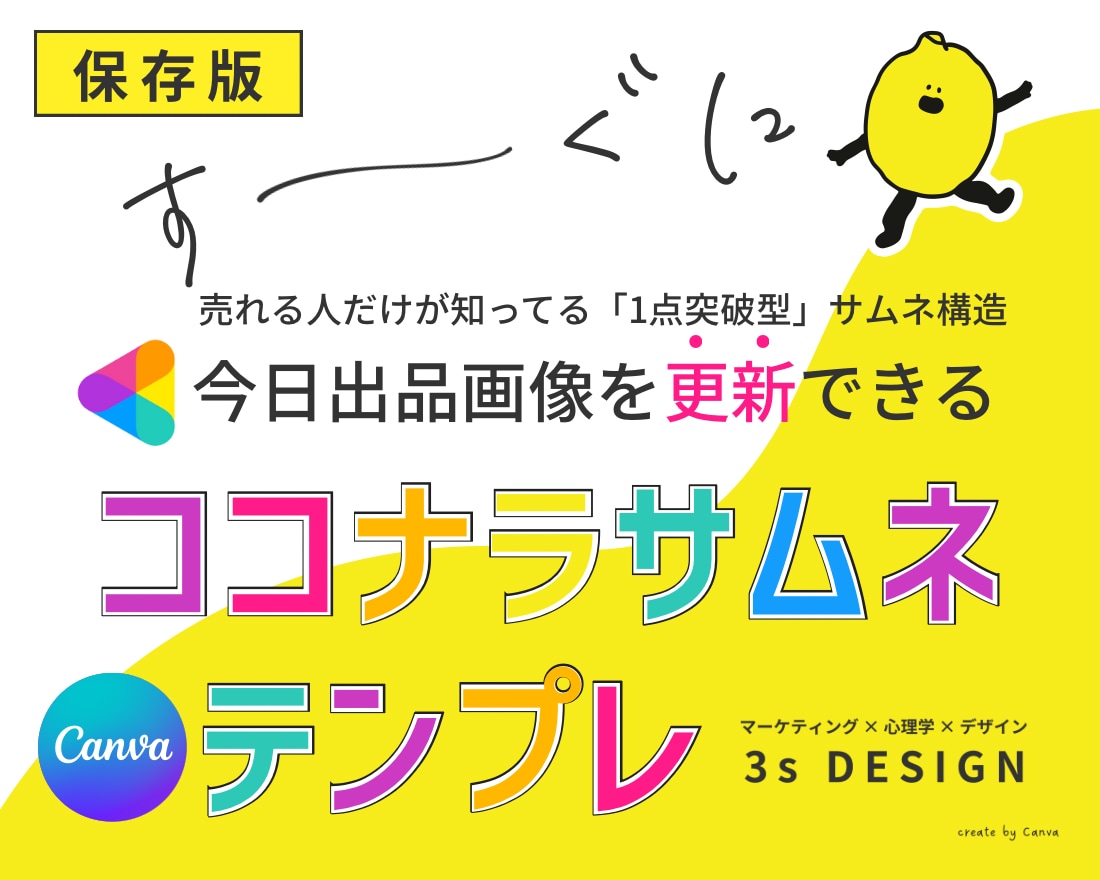今日すぐサムネイルを更新できます デザイン勉強ゼロでもOK。Canva サムネイルテンプレ イメージ1