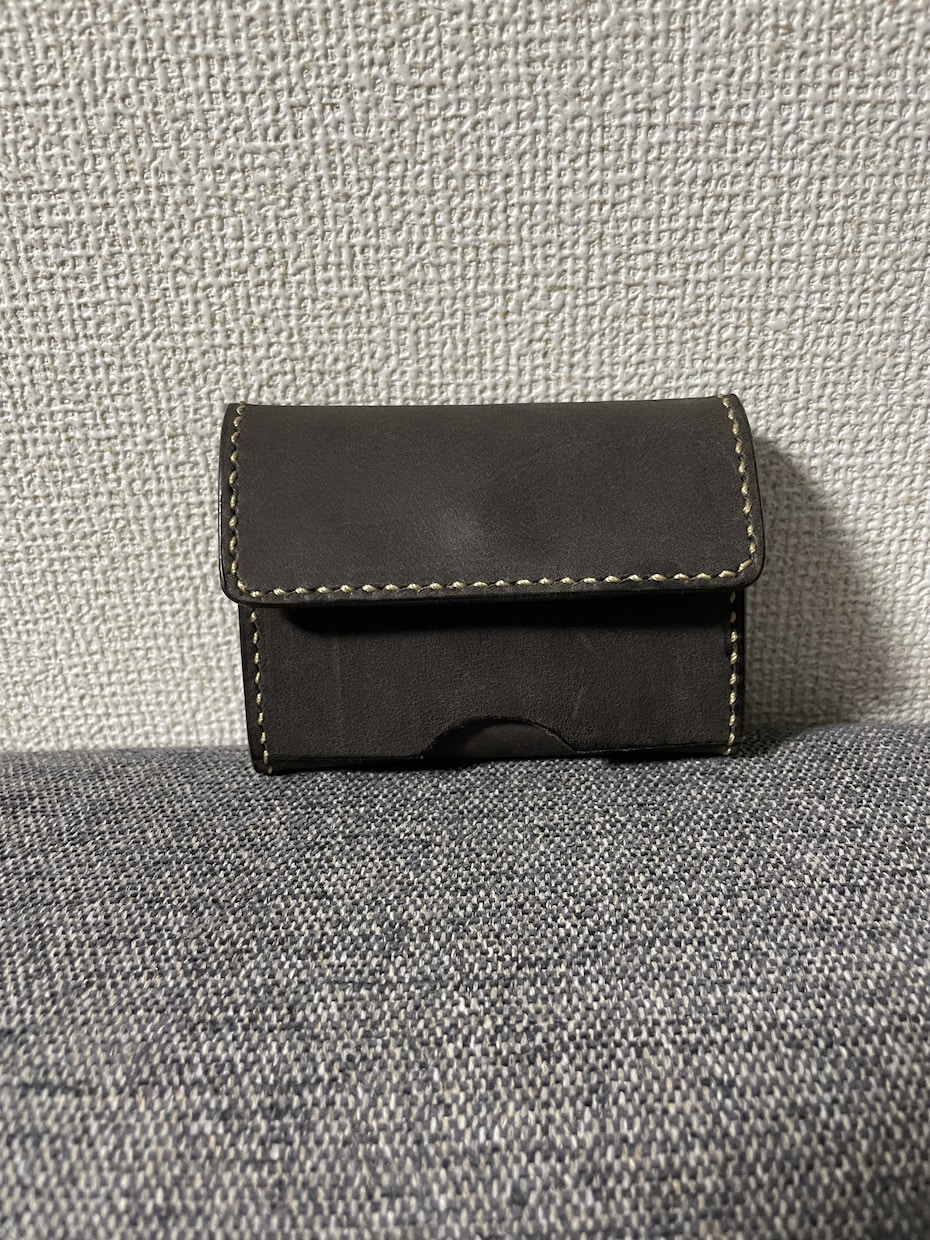 どこでも持ち運びやすいミニ財布作ります 札は折れない！小銭が見えやすい！かつコンパクトな財布！！ イメージ6