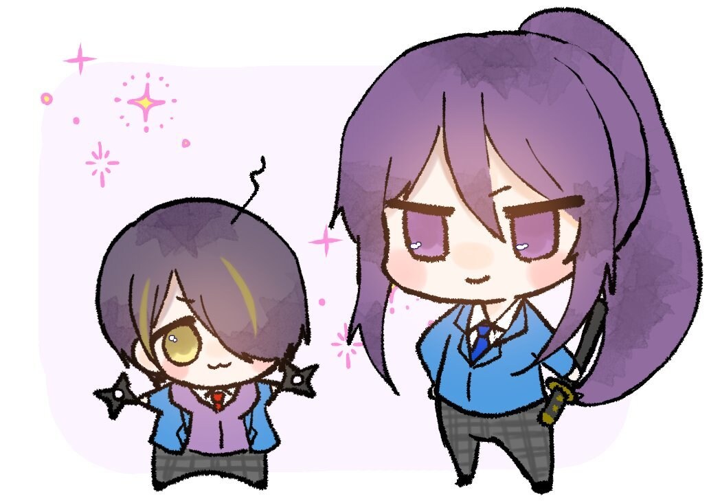 アイコン、スチル、キャラクターデザイン承ります 可愛い～ちょっぴりダークなイラストまで！提供致します！！ イメージ9