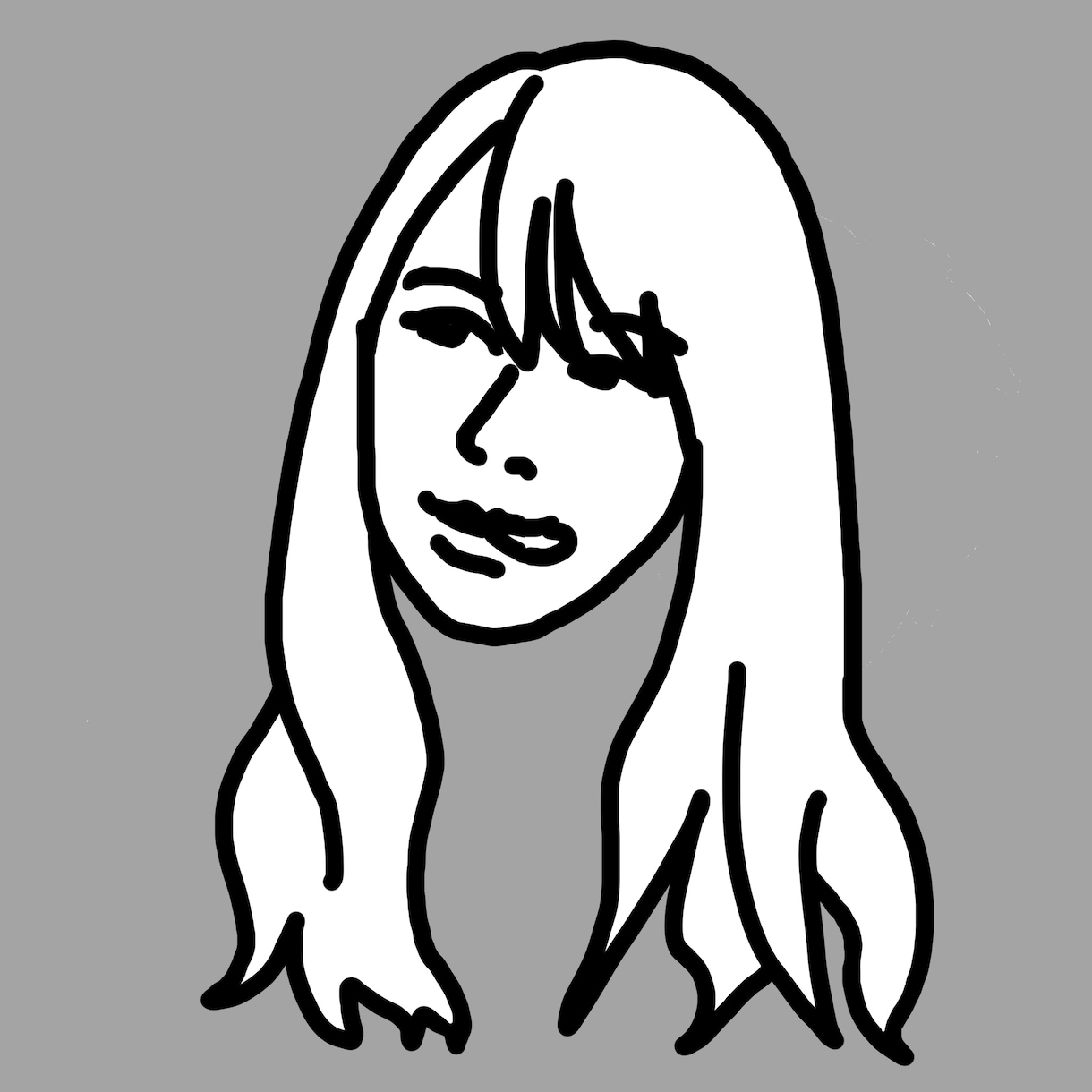 シンプルな似顔絵ロゴ作成いたします シンプルな似顔絵ロゴ作成いたします！ イメージ2