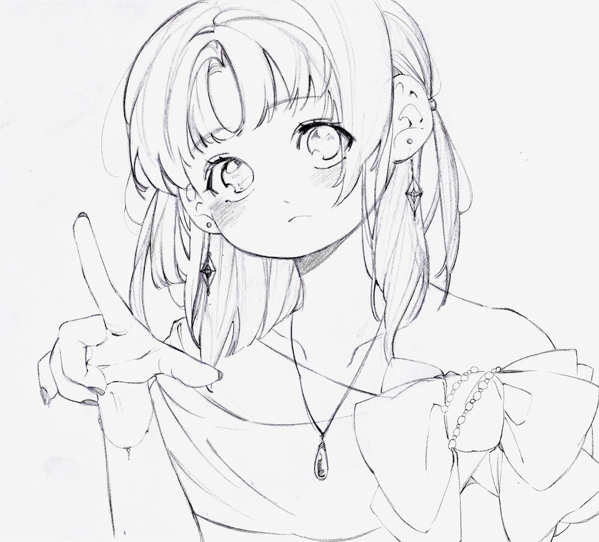 表情豊かな漫画風イラストを描きます アナログ線画の味を活かして丁寧に仕上げます イメージ1