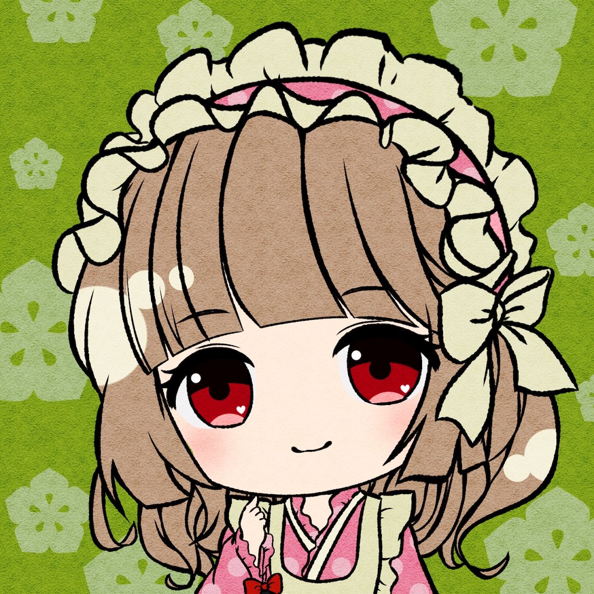 商用OK!!ほんのり和風アイコン描きます 目を引く顔アップ！和風だけど洋服でもOK! イメージ4