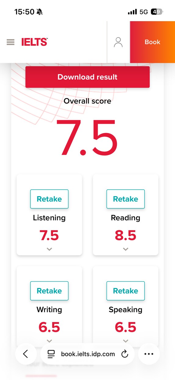 IELTS7.0取得をサポートします IELTSスコア達成に向けた学習方法の伝授・学習計画策定 イメージ1