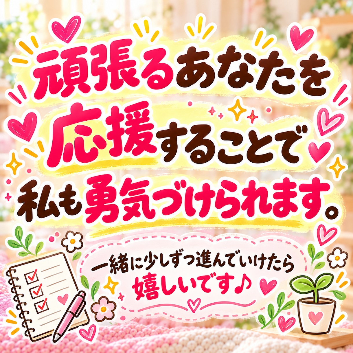 ひとりだと続かない！を1か月応援します 報告・褒めてほしい・励ましてほしいに寄り添います イメージ4