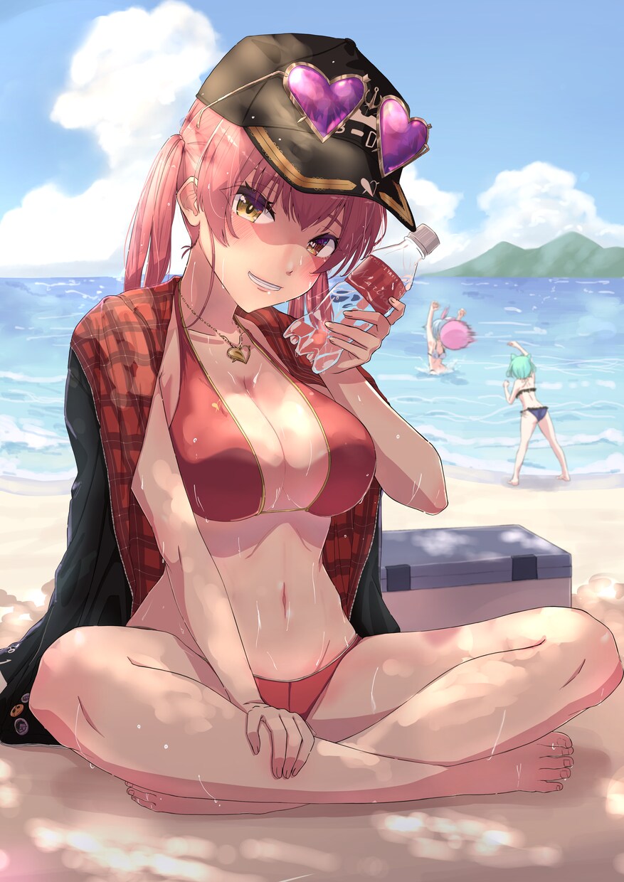 アニメ塗りによるご希望のイラスト描きます 美少女も美人もかっこいいも！お任せ下さい！ イメージ2