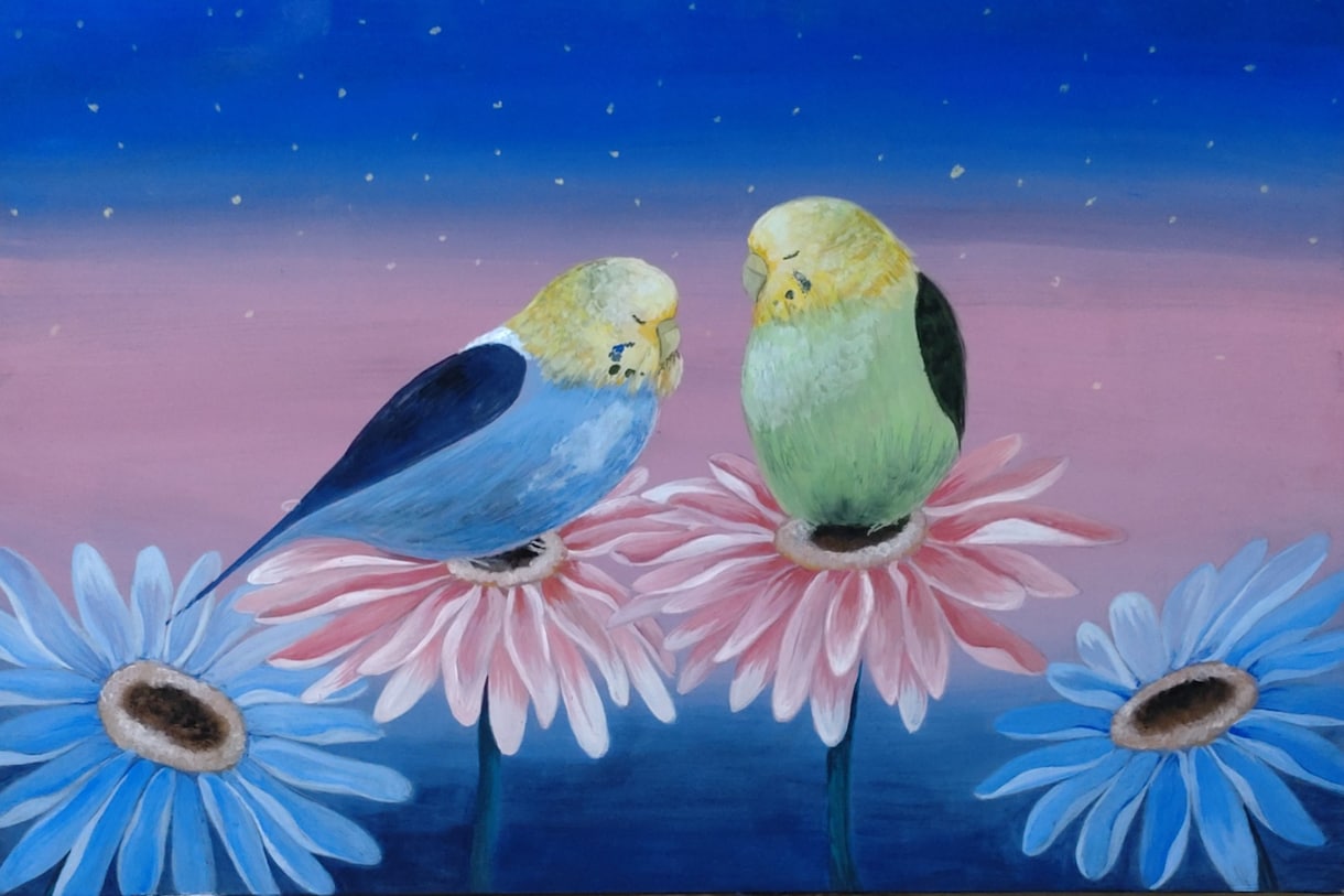 可愛らしい絵本のような絵を提供します 美術を習っている短大生のものです。温かくなる絵を描きます イメージ3