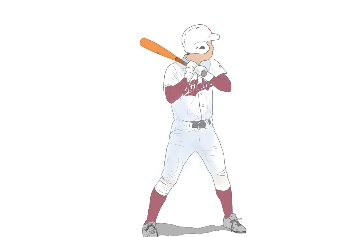 高校球児・野球選手のイラスト描きます SNSのアイコンなどにぴったりです.*˚ イメージ2