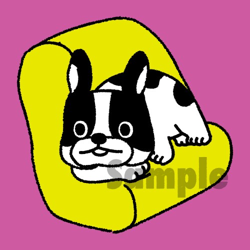 あなたのペットをキャラクター化します シンプル＆ポップで可愛く世界に１つだけのキャラクターを作成 イメージ3