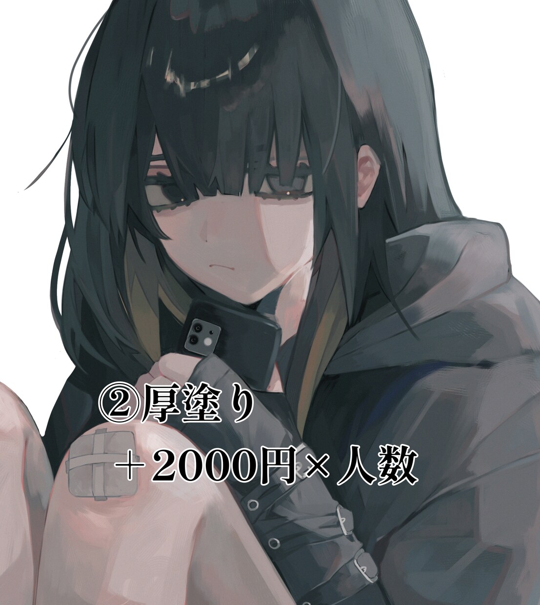 暗めから可愛いまで貴方の理想のイラスト描きます アイコンやTRPG用イラストにぜひ！心を込めて描きます！ イメージ3