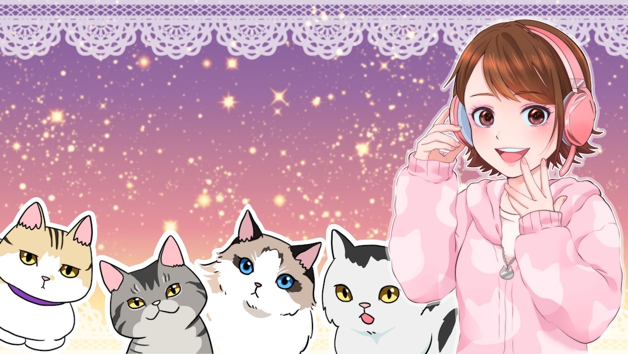 アイコン、YouTube用のイラスト描きます 通常キャラからSDキャラまで、ゲーム実況や顔出ししたく無い時 イメージ2