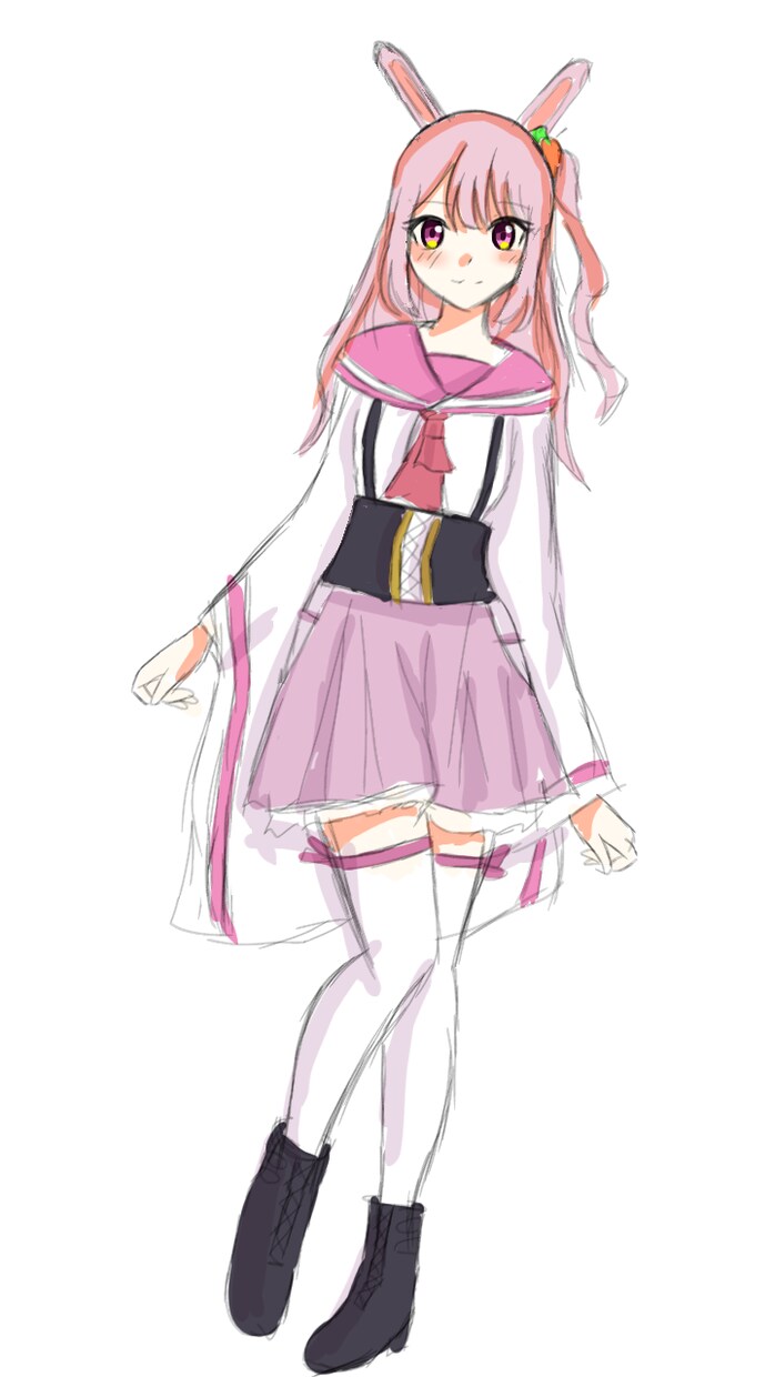 色んなイラストをお届けします 彩度が少し高めな女の子が得意です！基本立ち絵！ イメージ3