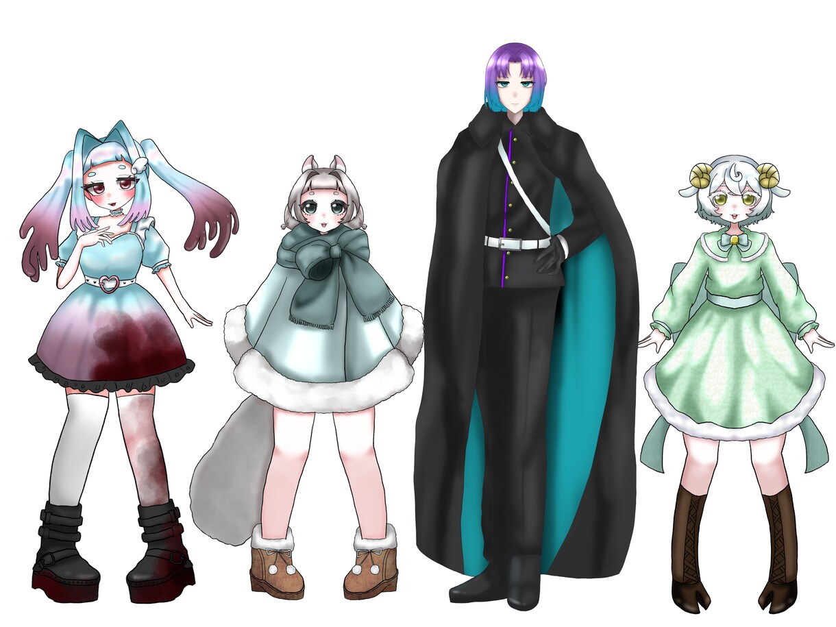 立ち絵描きます IRIAMライバー様向け立ち絵セット イメージ2