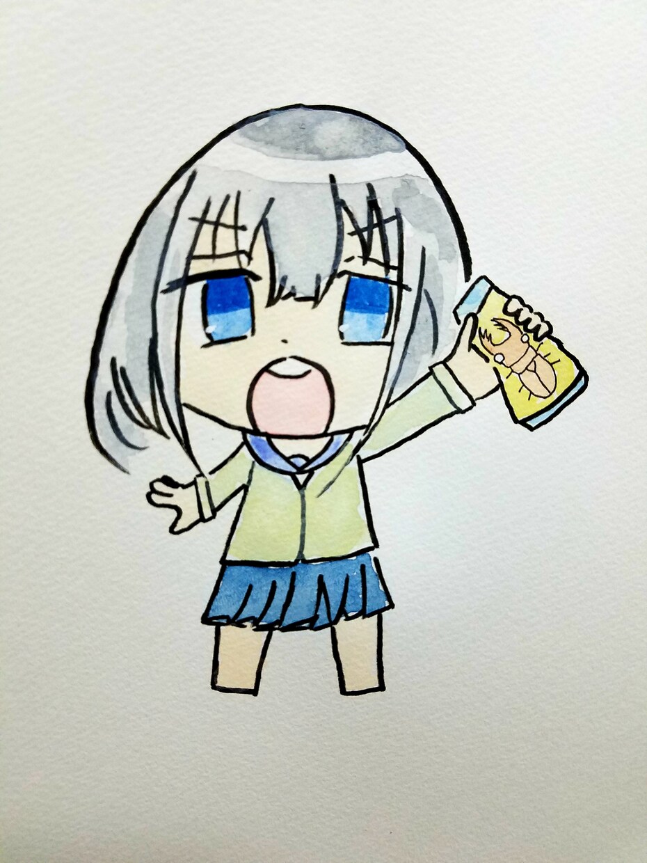 イラストをデータまたは実物で提供します キャラクター、自然などを描いてきました。主に水彩で描きます。 イメージ4