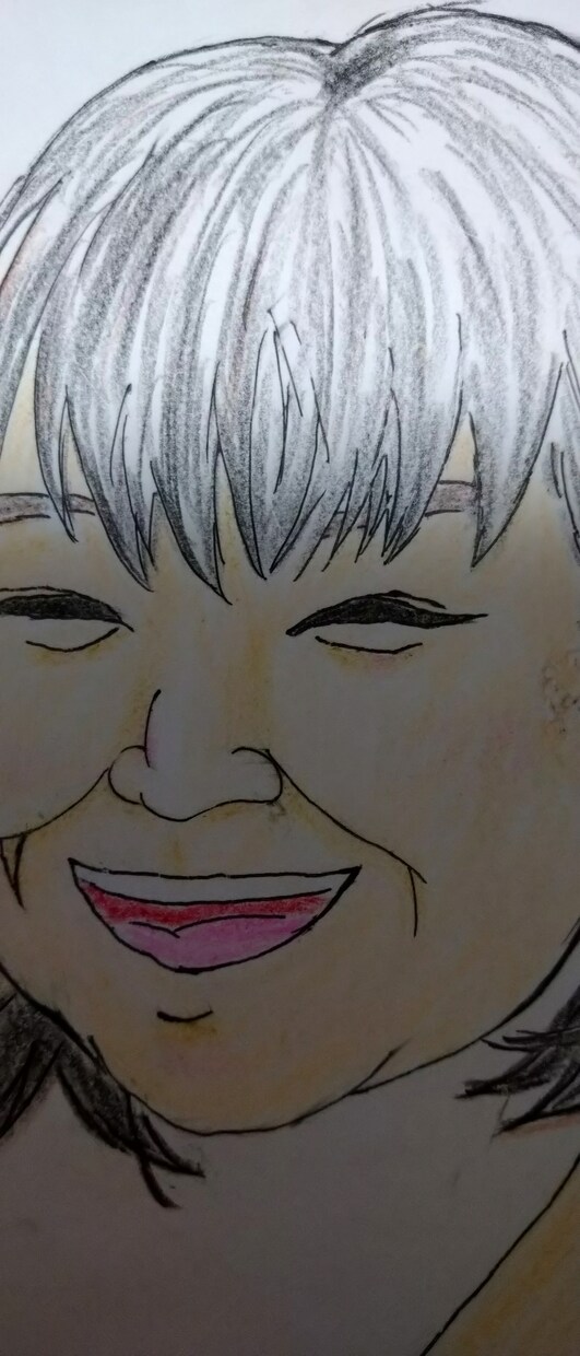 手書きの似顔絵イラスト描きます ゆるーい手作り風の似顔絵を描きます イメージ1