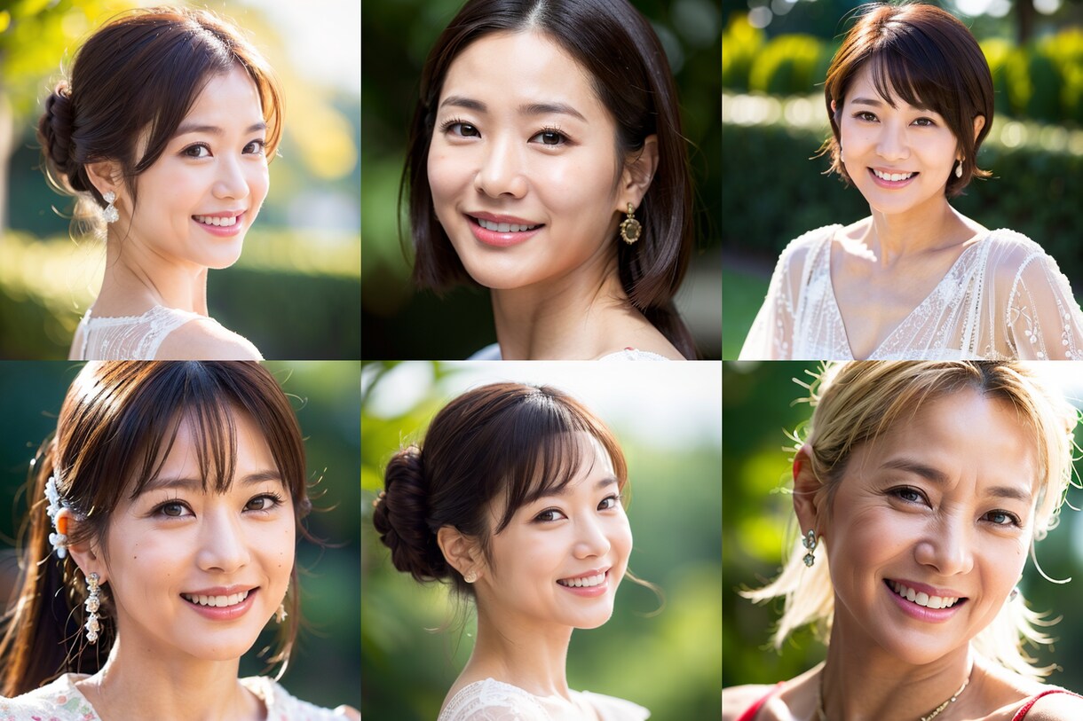 SNSなどで使用するプロフィール写真作成します 自分の素顔は見せたくない自分に似た雰囲気の写真を使いたい イメージ7