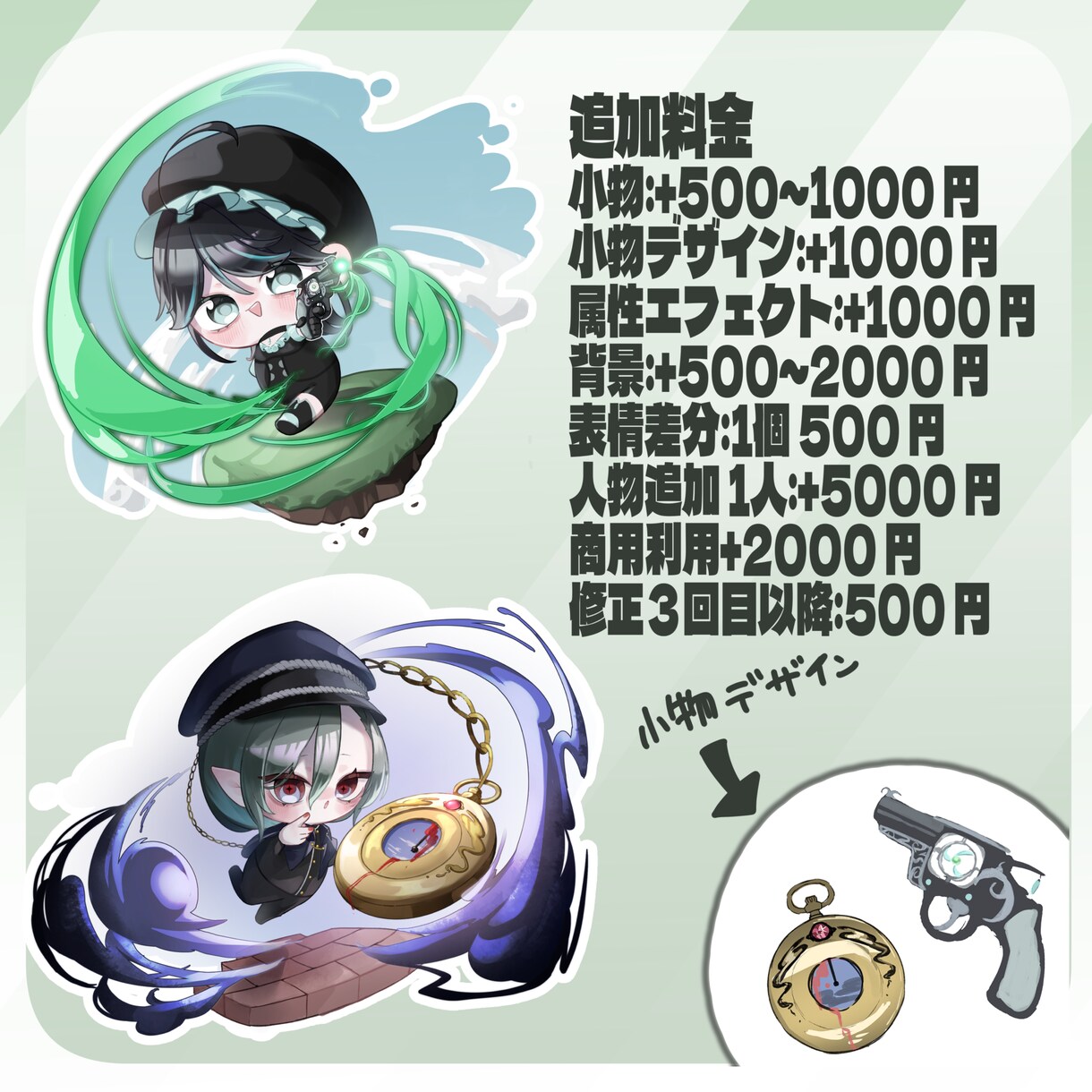 もちっとしたかわいいSDイラスト描きます 配信活動、グッズ、観賞用などで使えます！ イメージ3