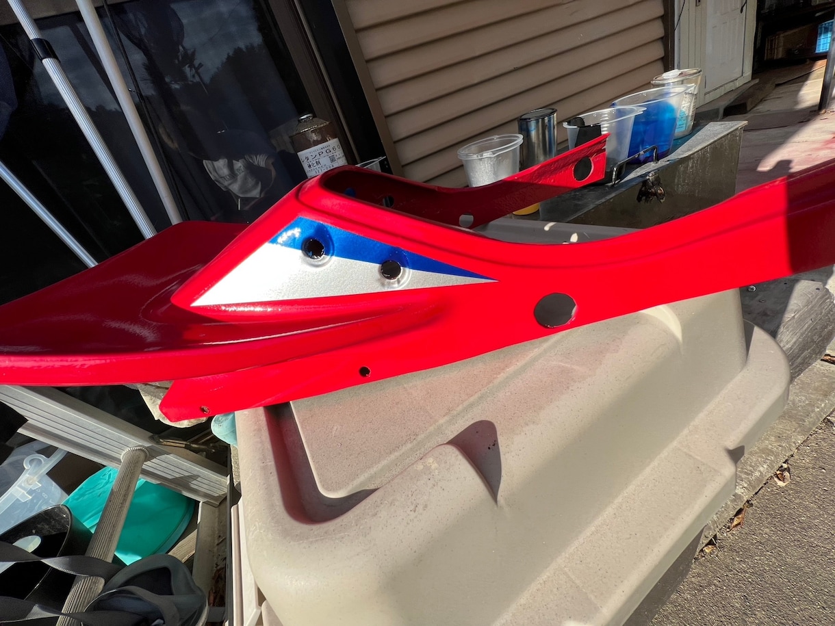 何でも塗装します バイクの部品、車の部品など基本的に承ります。送料はそちら持ち イメージ1