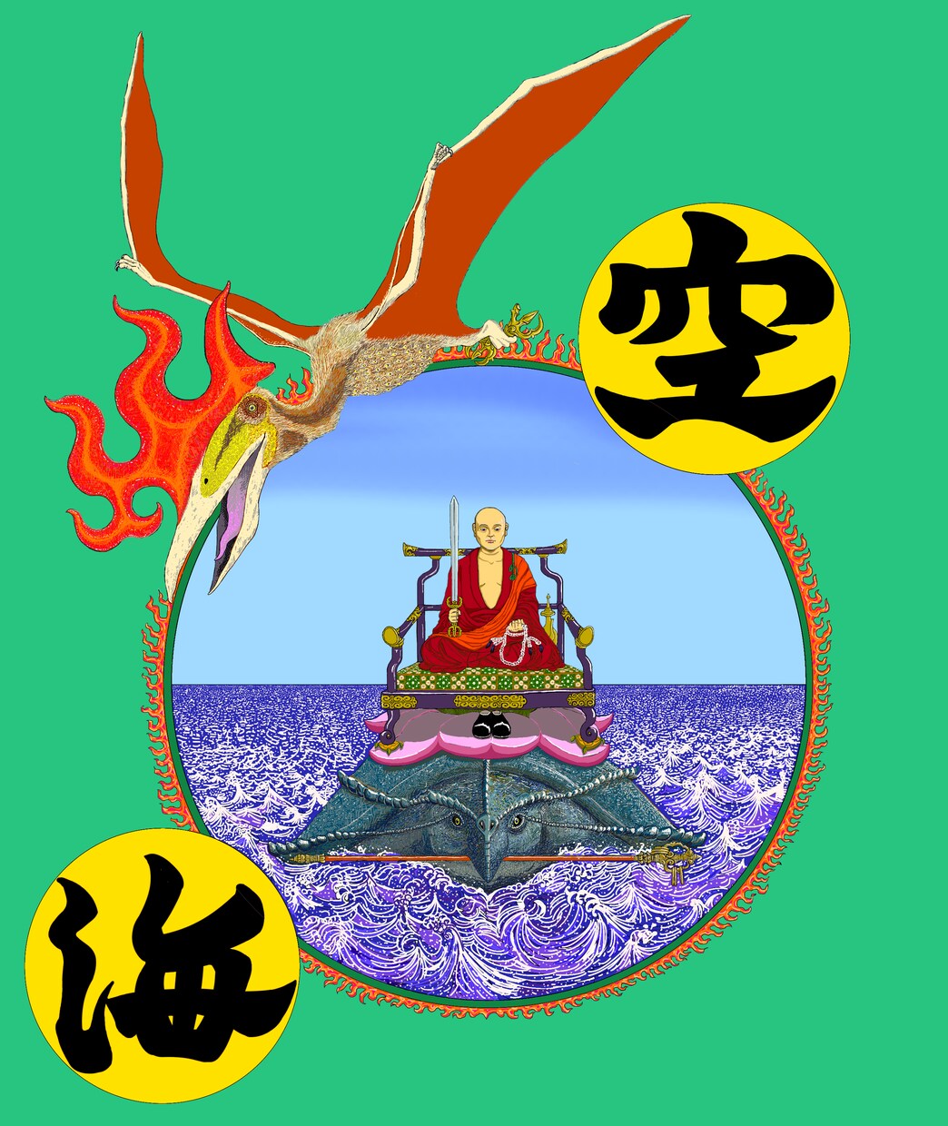 唯一無二あなたに良縁をもたらす『縁起絵』を描きます 開運、厄除け等お守りの意味を持つ『縁起絵』で良い縁を繋げます イメージ8