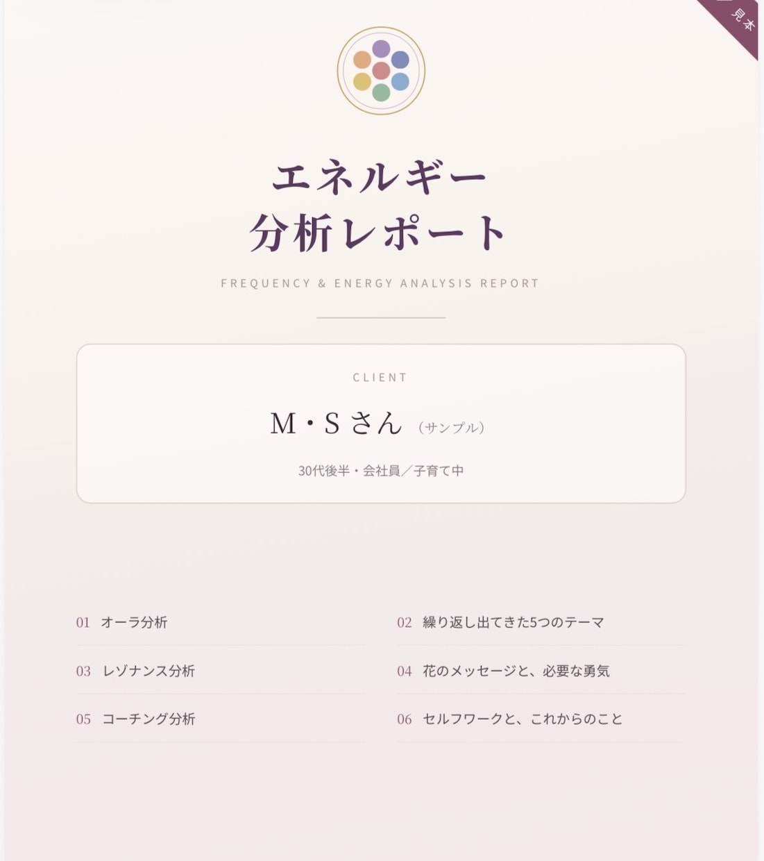 オーダーメイド分析で心の状態を紐解き、調整します 占うだけじゃない。看護師×心理師が潜在意識を言語化 イメージ3