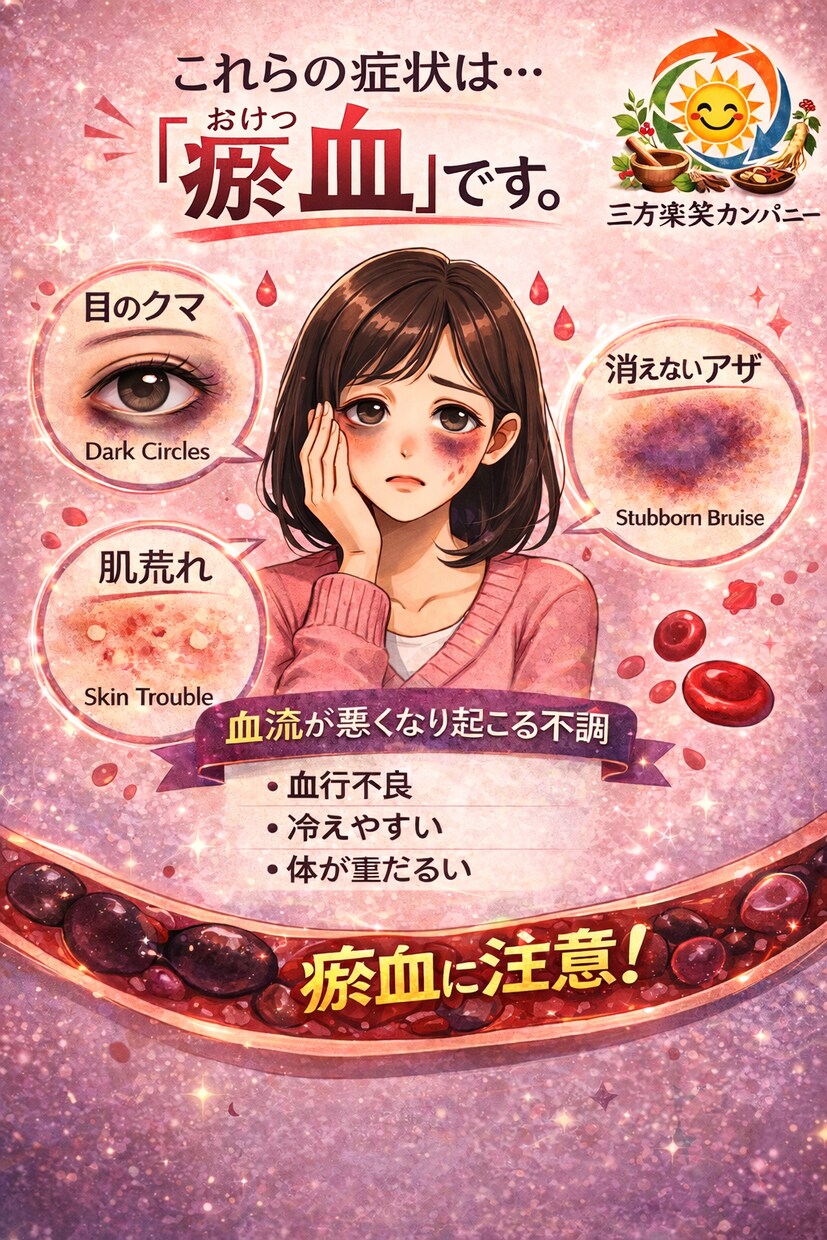 心身一如 心の状態と身体は関係あります あなたの気になる症状は漢方エキス製剤では〇〇番です イメージ4
