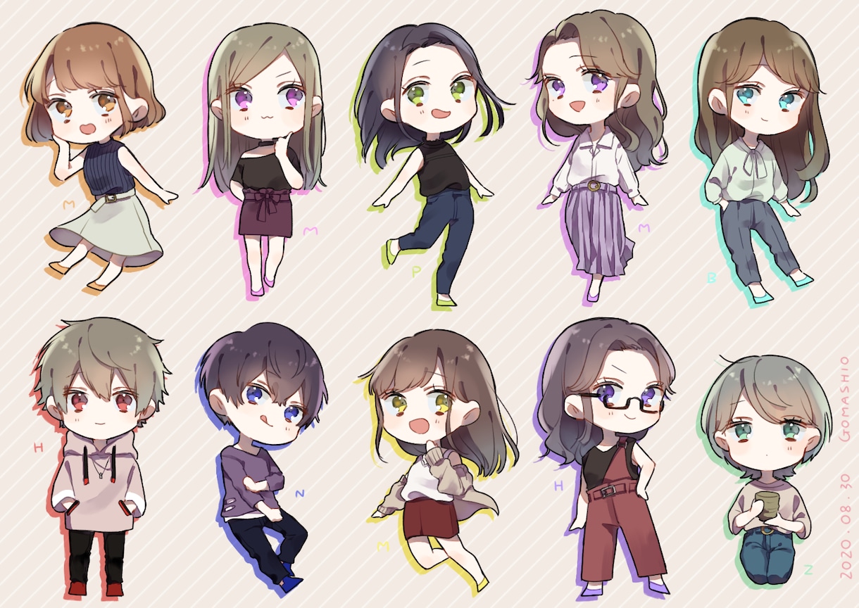イラスト描かせていただきます アイコン・サムネ等にお困りのあなたに！ イメージ5