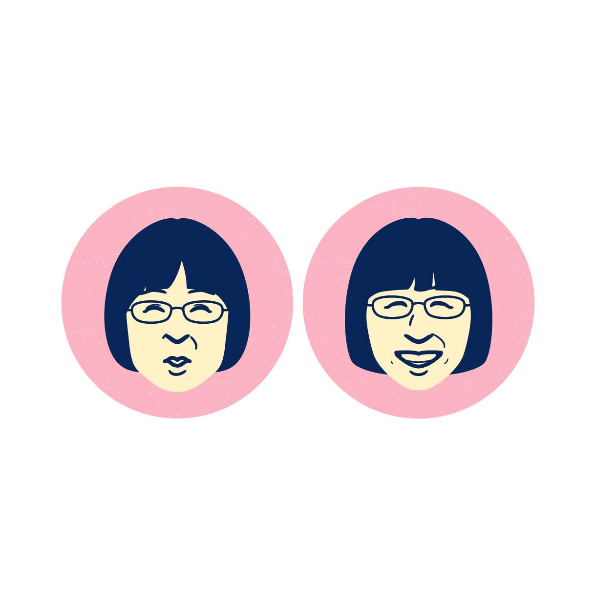 なんとなく似てるレトロでシンプルなアイコン描きます 懐かしいのに新しい。SNSで映える似顔絵アイコン イメージ9
