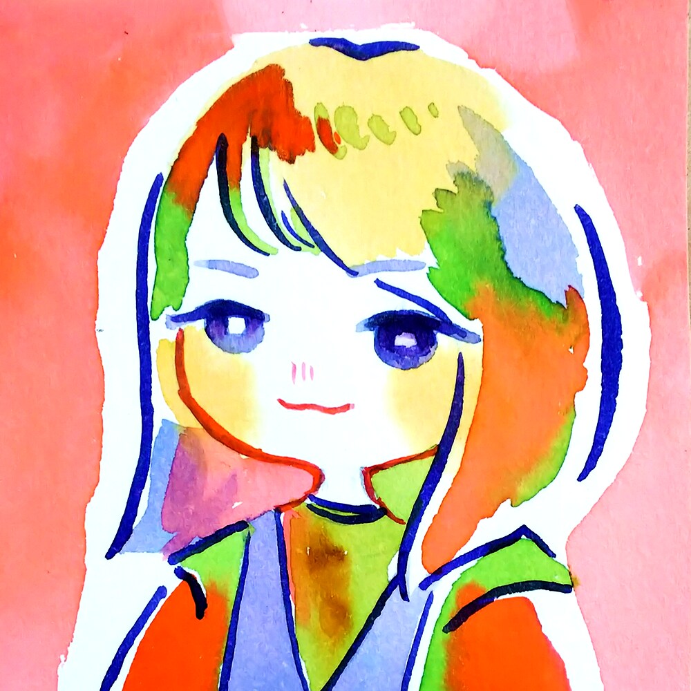あなたの名前から感じる色で似顔絵描きます ◉「共感覚」を持つイラストレーターが似顔絵を制作！ イメージ7