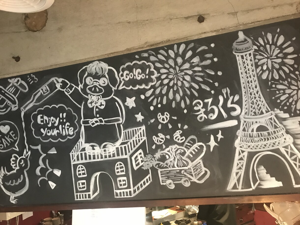 お店の看板を手描きいたします 手描きなので細かな要望に対応出来ます。 イメージ5