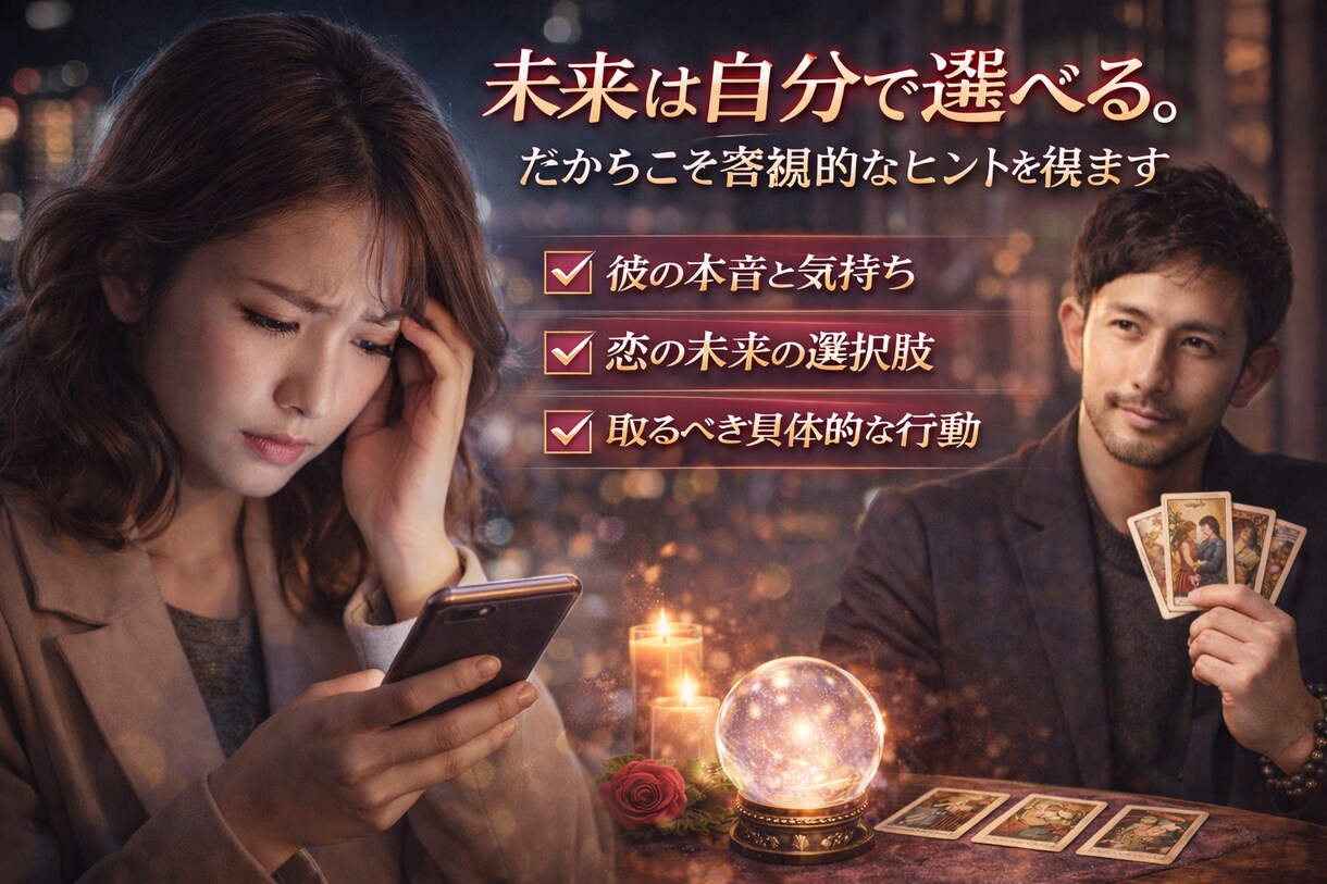 次の恋がうまくいく鍵と本音を見ます 諦める前に知るべき恋の流れみます イメージ7