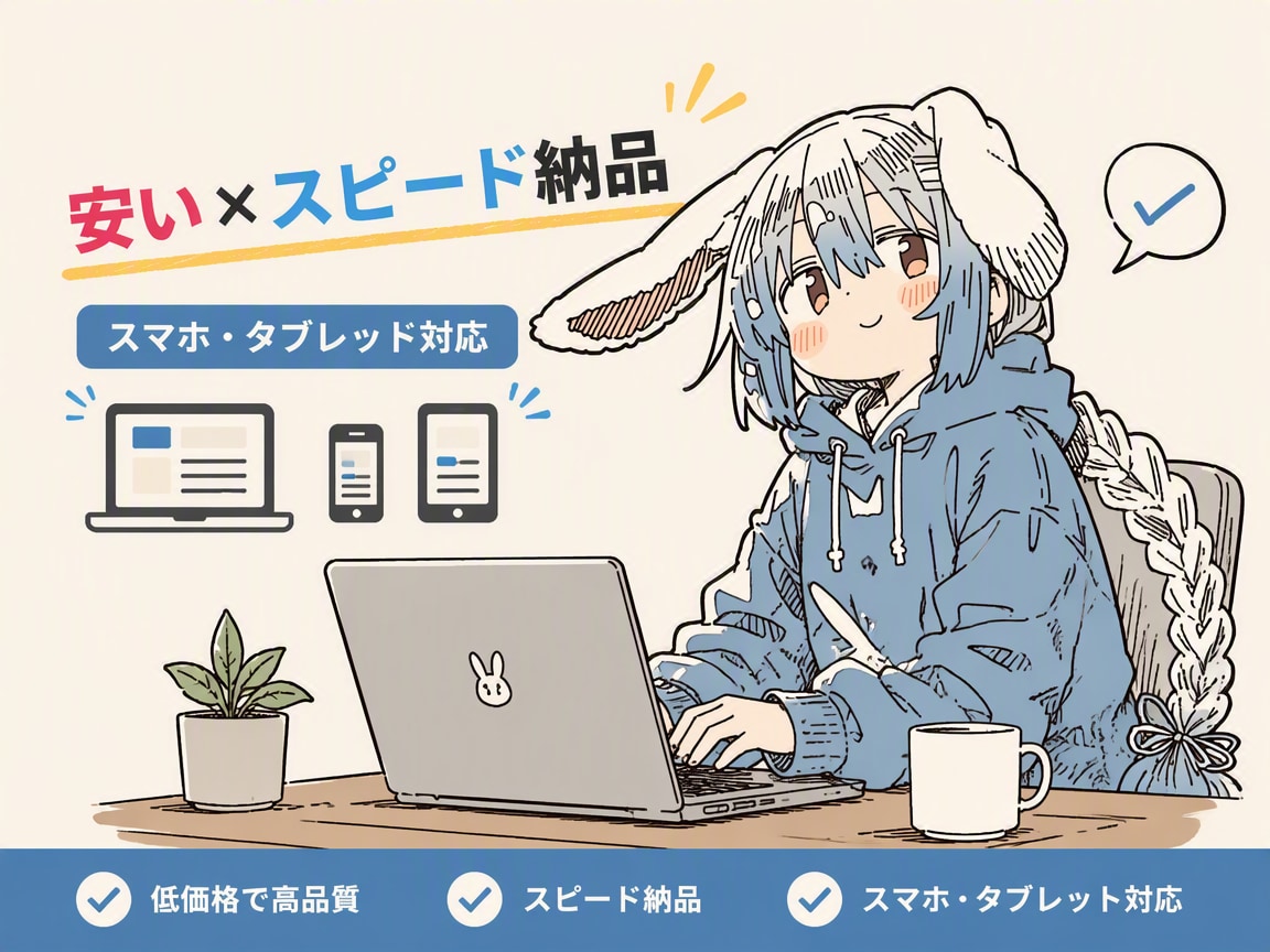 Vライバー・配信者の公式サイトを制作します 最新のAI活用で高品質＆格安なホームページ/LP作成します イメージ1