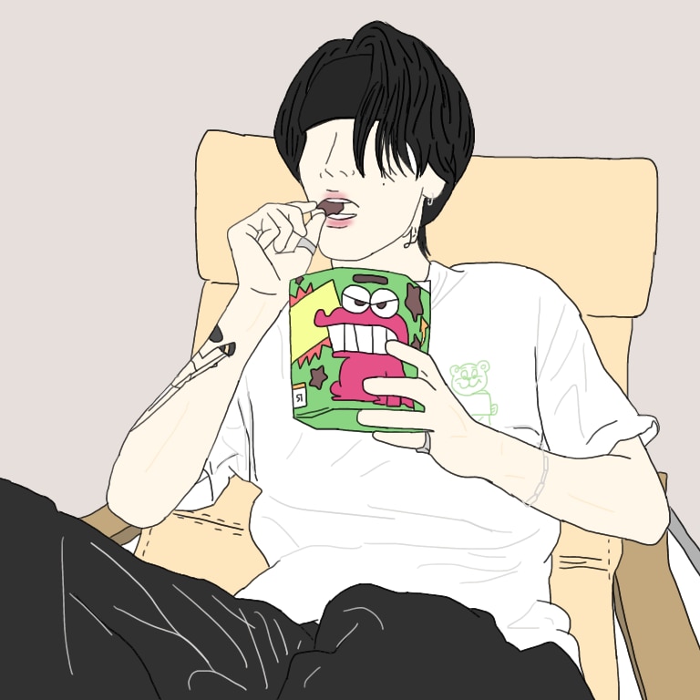写真を元にお洒落なイラスト描きます SNSのアイコンにもご使用いただけます イメージ1