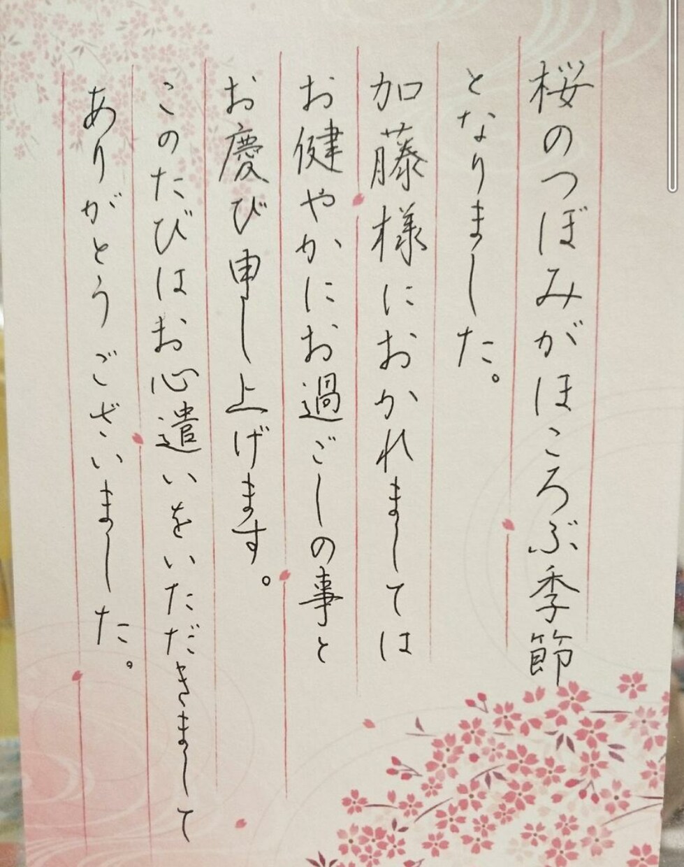 美文字講座3回パック★あなたの文字を添削指導します お手本付き！ビデオチャットで一緒に美文字を目指しましょう! イメージ2