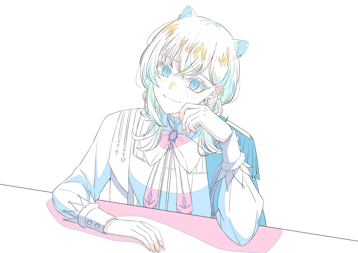 10月まで！お試しでアニメ原画風イラスト描きます あなたのキャラクターをアニメのワンシーンのように描きます イメージ8