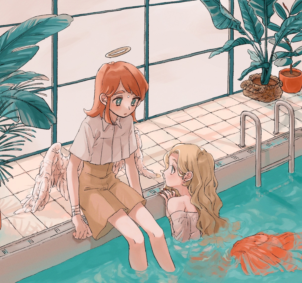 シンプルな人物イラストを制作します 中性的な人物・着物のイラストが得意です。 イメージ1