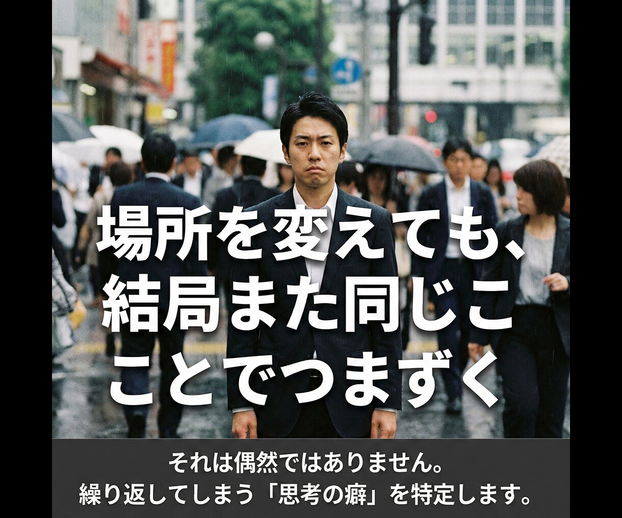 仕事の悩み・転職・人間関係の原因を構造分析します 適職/転職/人間関係/失敗/不安/メンタル/自己分析 イメージ2