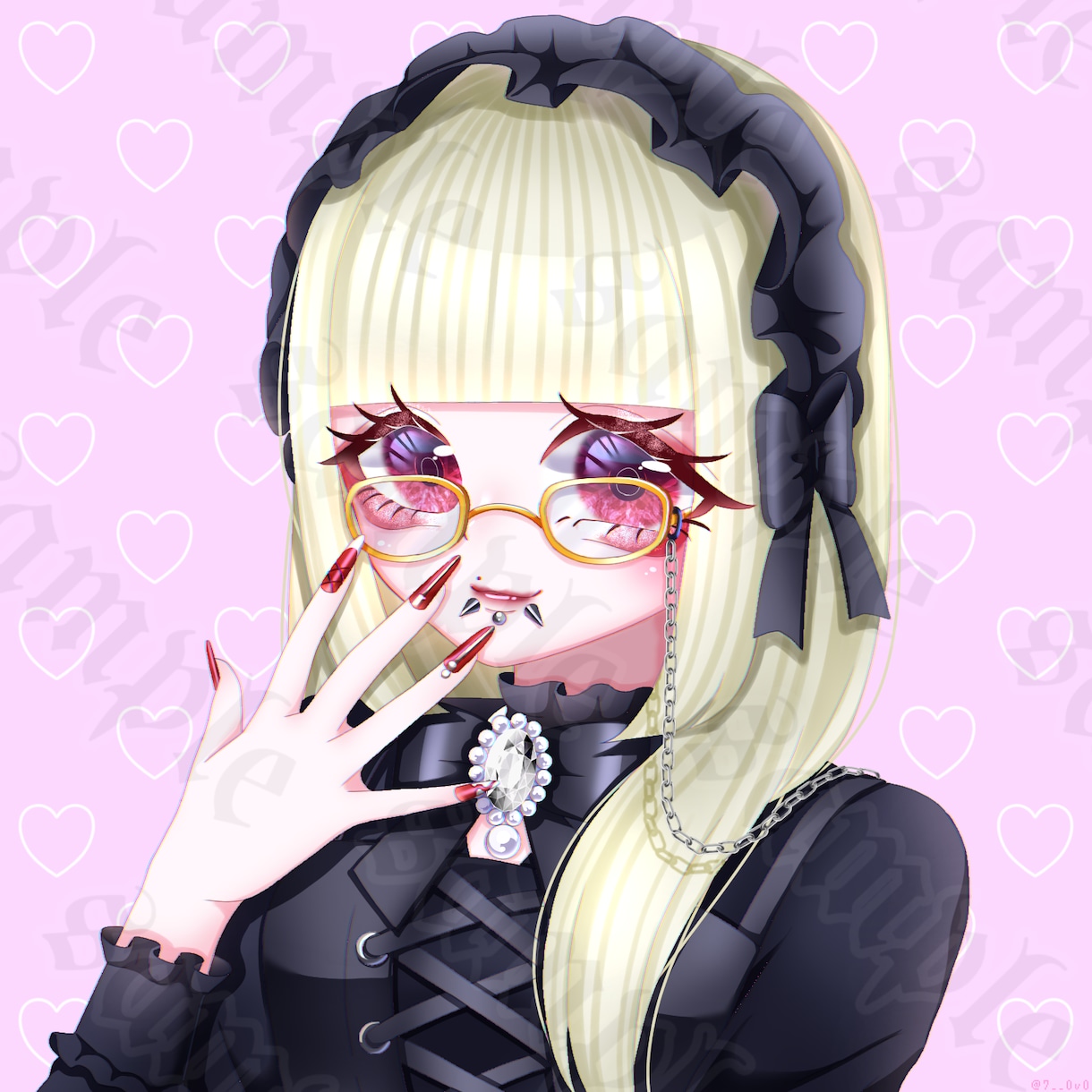 超絶かわいい！安く！速く！イラストお描きします 地雷系.サブカル系.病みかわいいが得意です！ イメージ2