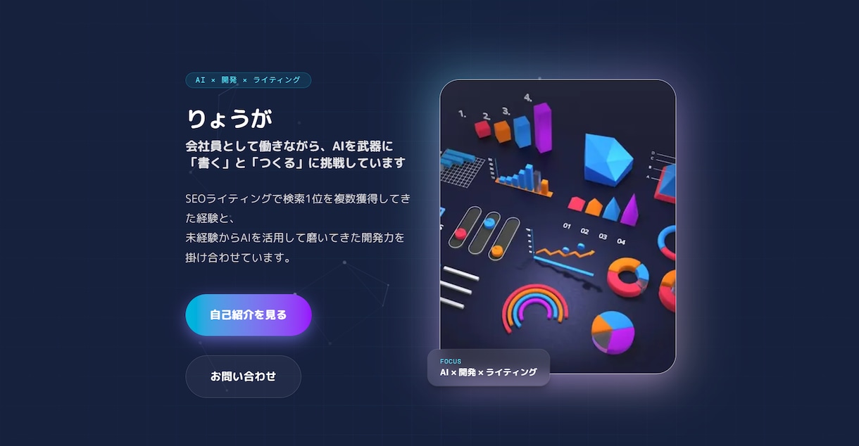 AI活用で高品質LP制作します SEO意識の構成／初回20,000円〜 イメージ2
