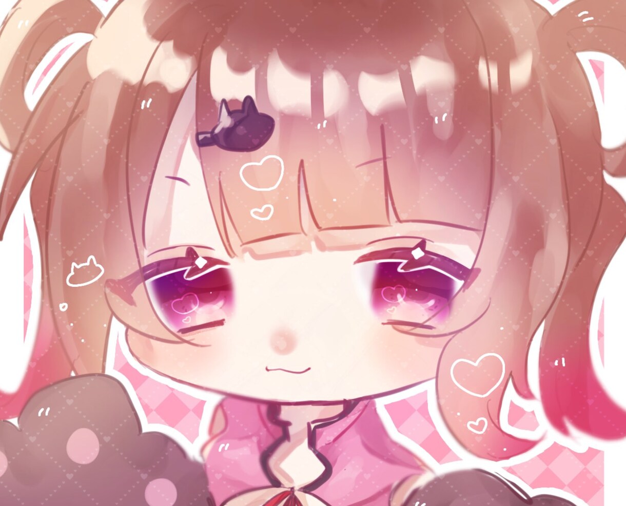 夢絵♡アイコンイラスト♡サムネ♡等を描きます 低価格で可愛いポップなイラストを提供致します♩ イメージ5