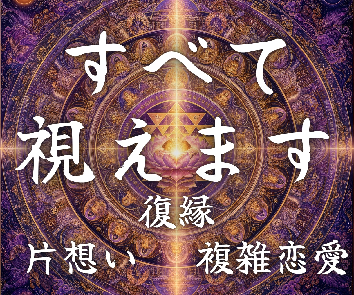 不動明王の迦楼羅炎であの人の本音と未来を視ます ーあなたの未来を、不動明王の迦楼羅炎が照らすー イメージ1