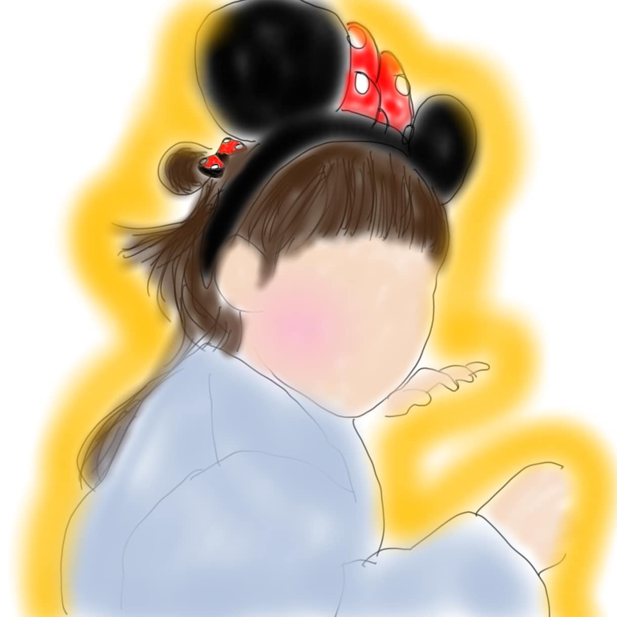 雰囲気イラスト‪☆写真を元にイラスト描きますます 大切なお写真をゆるふわなイラストへと変身させます！ イメージ5