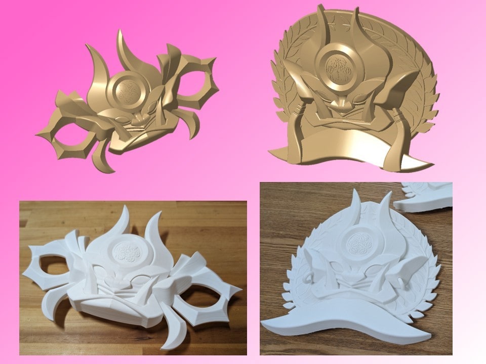 コスプレグッツを画像から作成致します イベント等で使用するコスプレグッツを画像から製作致します!! イメージ4