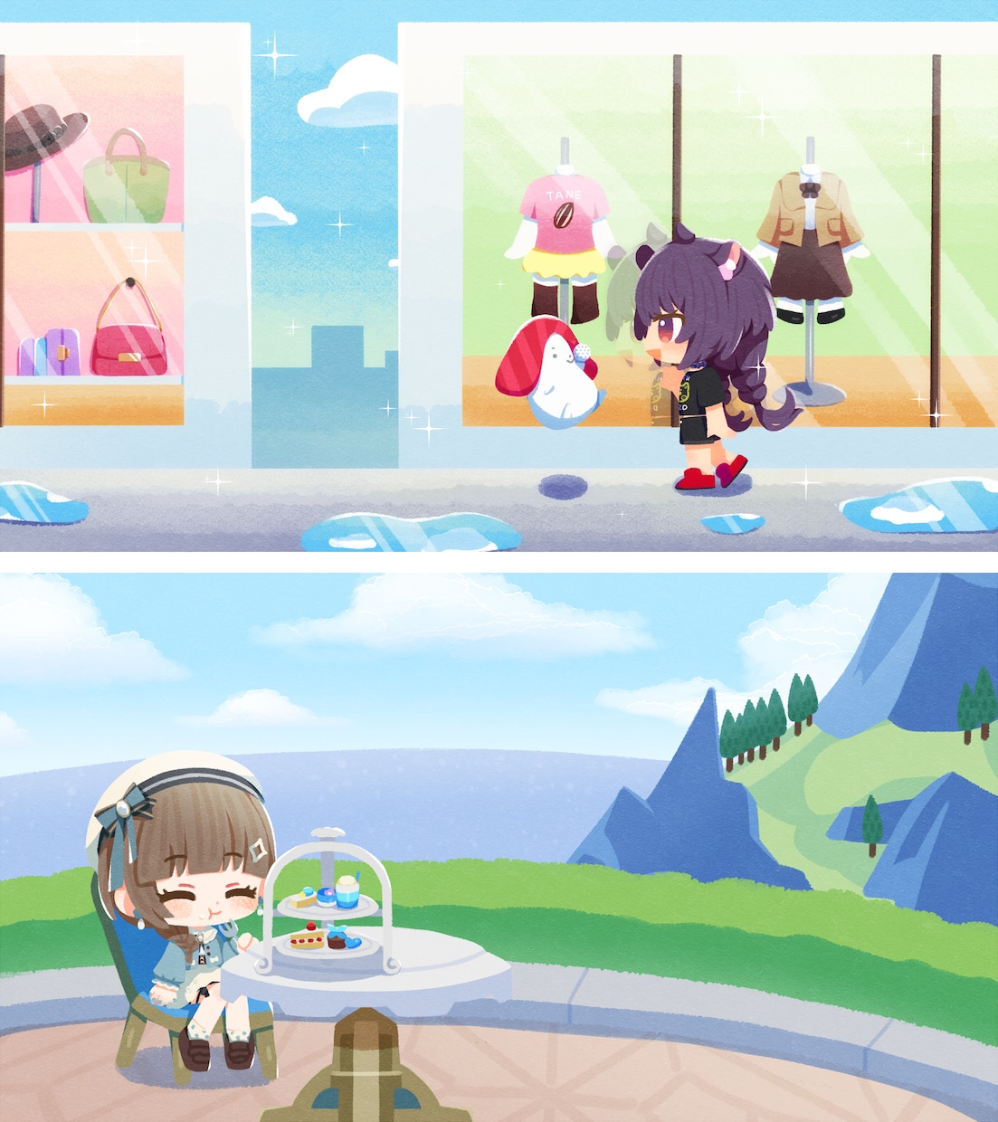 商用OK!温かみのある可愛いSDキャラお描きします SNSアイコン・動画用・グッズに!商用利用も大歓迎です! イメージ8