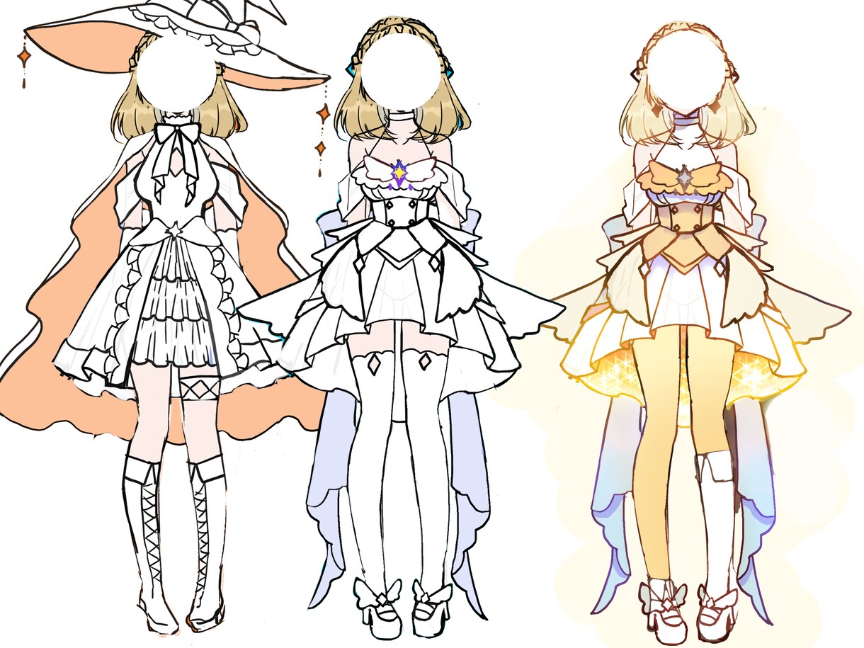 自分だけのキャラクターをデザインします Vtuberデビュー、TRPGを成功させたい方へ！ イメージ4