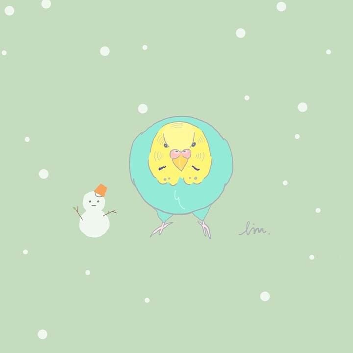 商用可☆鳥さんのおしゃれなイラストを2枚描きます SNSやブログのアイコンやプレゼントなどにどうぞ♪ イメージ6