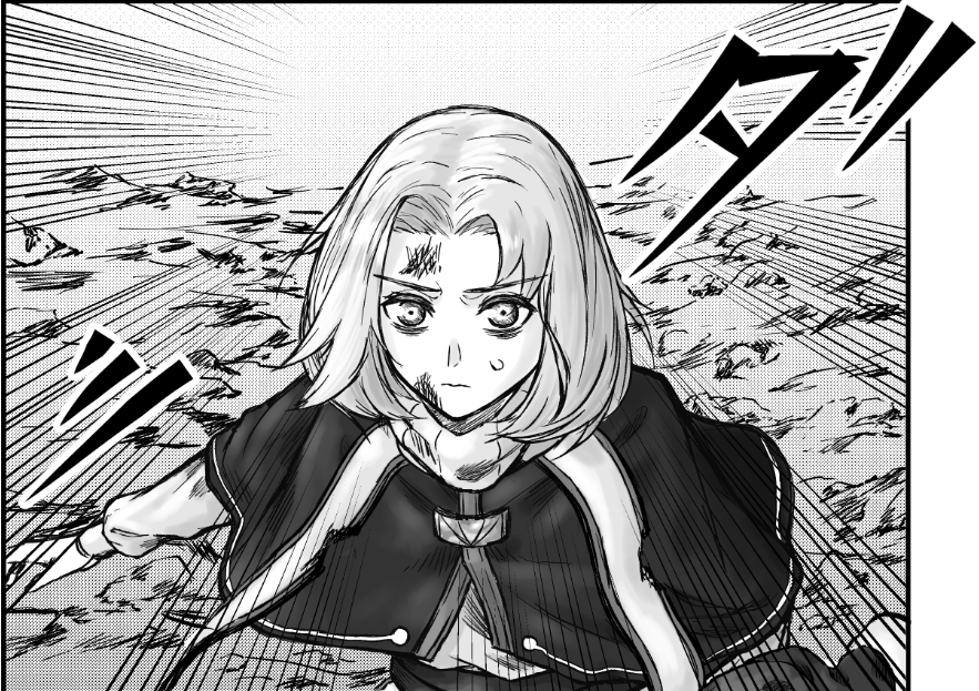 あなたの物語をモノクロ漫画で書き起こします キャラの魅力、アクションの迫力。1コマ1コマ丁寧に描きます。 イメージ1