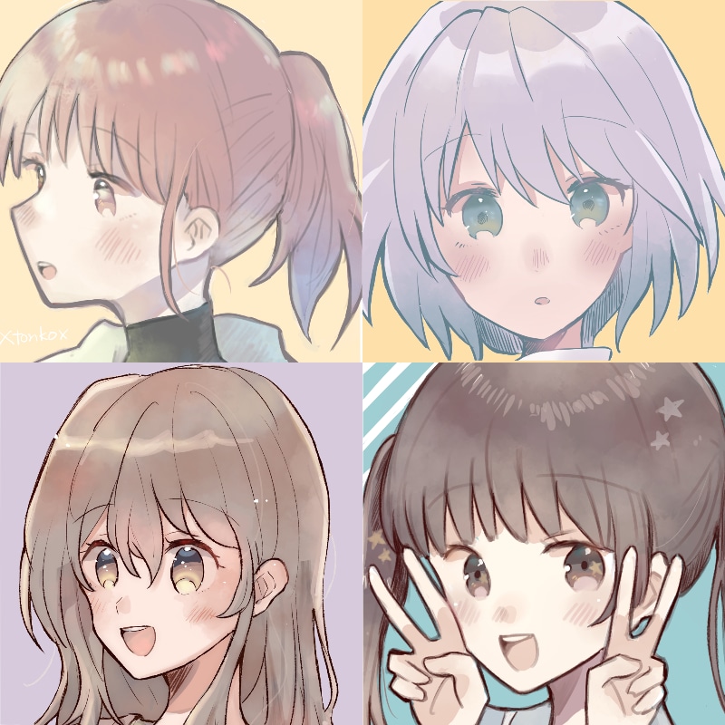 SNSアイコン・ヘッダーイラスト制作承ります 最短2日！迅速に対応します。お気軽にご相談ください。 イメージ2