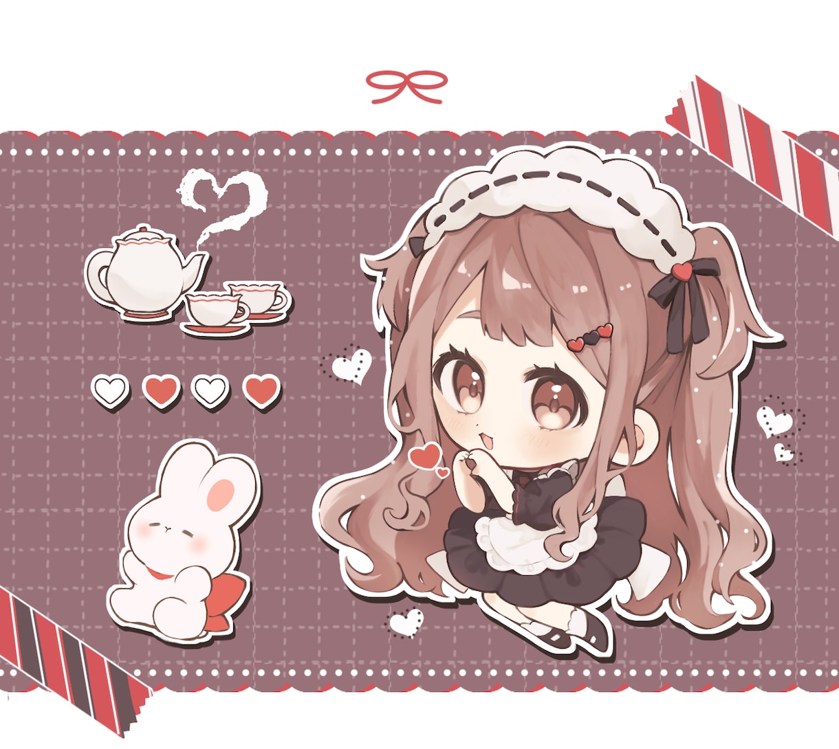 可愛いミニキャライラスト描きます 厚塗りでゆるかわな雰囲気に仕上げます！ イメージ2