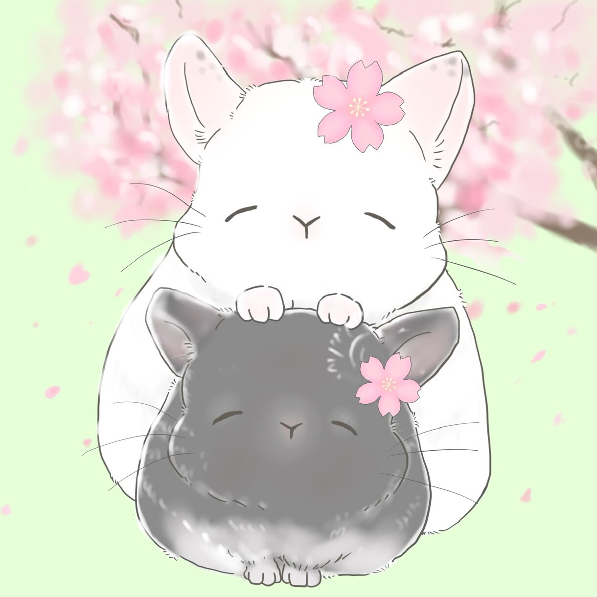 かわいいペットのSNSのアイコン描きますます チンチラならお任せ！かわいく癒されるアイコンにしませんか？ イメージ2