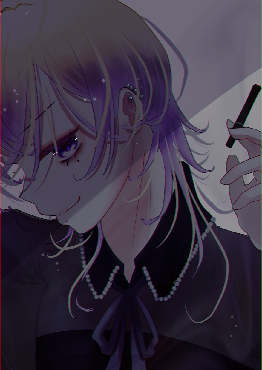 きれいめオリジナルアイコンお描きします 透明感のあるかわいい・かっこいいイラスト描きます イメージ2