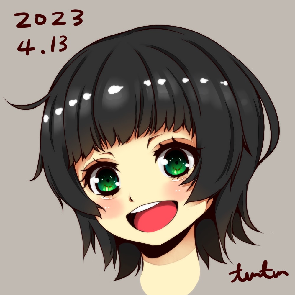 ＳＮＳなどで使える女性キャラアイコン描きます 丁寧に仕上げます。まずはご相談ください。 イメージ2
